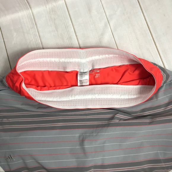 Adidas Gray and Orange Skort Golf Skirt - Picture 7 of 12